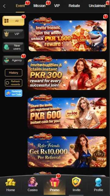 PKR999 Game Promotions